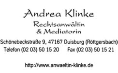 Logo von Anwaltskanzlei Klinke