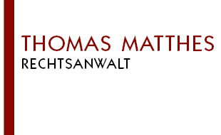Logo von Matthes Thomas Rechtsanwalt