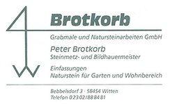 Logo von Brotkorb Grabmale und Naturstein GmbH