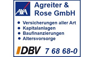 Logo von Agreiter & Rose GmbH - Regionalvertretung AXA und DBV Versicherung