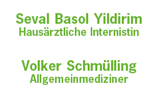 Logo von Seval Basol Yildirim hausärtzliche Internistin und Volker Schmülling Allgemeinmediziner