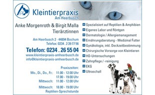 Logo von Am Heerbusch - Tierarztpraxis Morgenroth Anke, Tierärztin