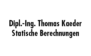 Logo von Kaeder, Thomas Dipl. Ing. Statikbüro