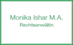 Logo von Monika Ishar M. A. Rechtsanwältin
