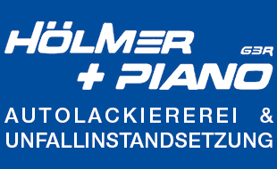 Logo von Autolackiererei & Unfallinstandsetzung Hölmer + Piano GbR