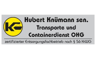 Logo von Hubert Knümann sen. Transporte und Containerdienst OHG