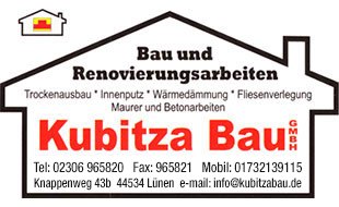 Logo von Kubitza Bau GmbH