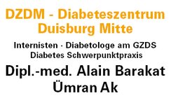 Logo von Barakat Alain Dipl.-Med., Ak Ümran - DZDM - Diabeteszentrum Duisburg Mitte