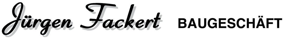 Logo von Jürgen Fackert Baugeschäft e.K.