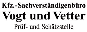 Logo von Kfz.-Sachverständigenbüro Vogt und Vetter GmbH