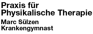 Logo von Sülzen Marc Krankengymnastik-Praxis