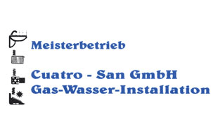 Logo von Cuatro-San Gas- u. Wasserinstallation GmbH
