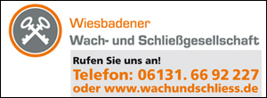 Logo von Wiesbadener Wach- und Schließgesellschaft Müller & Co. GmbH