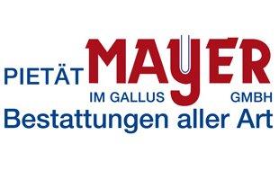 Logo von Bestattungen Pietät Mayer im Gallus