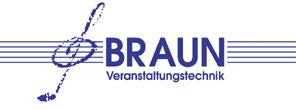 Logo von Braun Veranstaltungstechnik