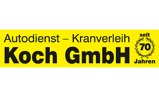Logo von Autodienst-Kranverleih Koch GmbH