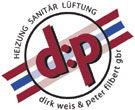 Logo von d:p Heizung Lüftung Sanitär GbR