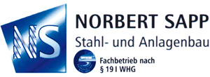 Logo von Norbert Sapp Stahl- und Anlagenbau GmbH