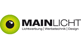 Logo von MainLicht GmbH Lichtwerbeanlagen Werbetechnik Design