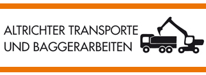 Logo von Altrichter Transporte u. Baggerarbeiten