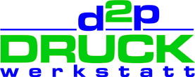 Logo von d2p Druckwerkstatt