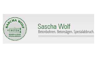Logo von Sascha Wolf Beton - Bohren, Sägen und Spezialabbruch