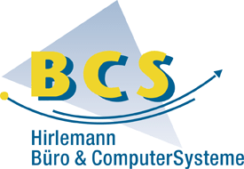 Logo von BCS Büro- und ComputerSysteme Hirlemann GmbH