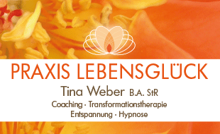 Logo von PRAXIS LEBENSGLÜCK Tina Weber  B. A. StR Psychologische Beratung, Coaching und Hypnose