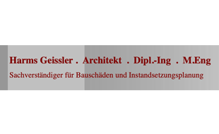 Logo von Geissler Harms Dipl.-Ing. Architekt, Sachverständiger für Bauschäden und Instandsetzungsplanung