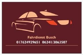 Logo von Fahrdienst Busch GbR