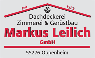 Logo von Dachdeckerei Zimmerei Gerüstbau Markus Leilich GmbH