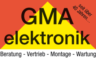 Logo von GMA elektronik " Inhaber Arno Krause "