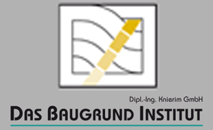 Logo von Das Baugrund Institut Dipl.-Ing. Knierim GmbH