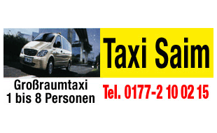 Logo von Taxi Saim Großraumtaxi