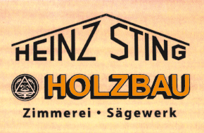 Logo von Sting Heinz Holzbau Inh. Georg Sting