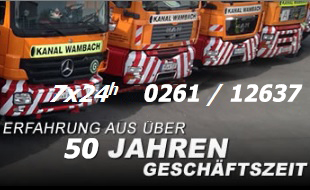Logo von Kanal-Wambach GmbH seit über 50 Jahren