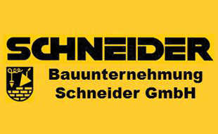 Logo von Bauunternehmung Schneider GmbH