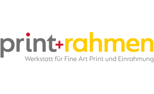 Logo von print + rahmen  Werkstatt für Fine Art Print und Einrahmung