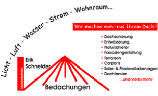 Logo von Schneider Erik Dachdeckereien
