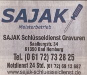 Logo von SAJAK Schlüsseldienst Boguslaw Sajak