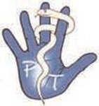 Logo von Ulrike Pähler vor der Holte Praxis für Physiotherapie Böhm