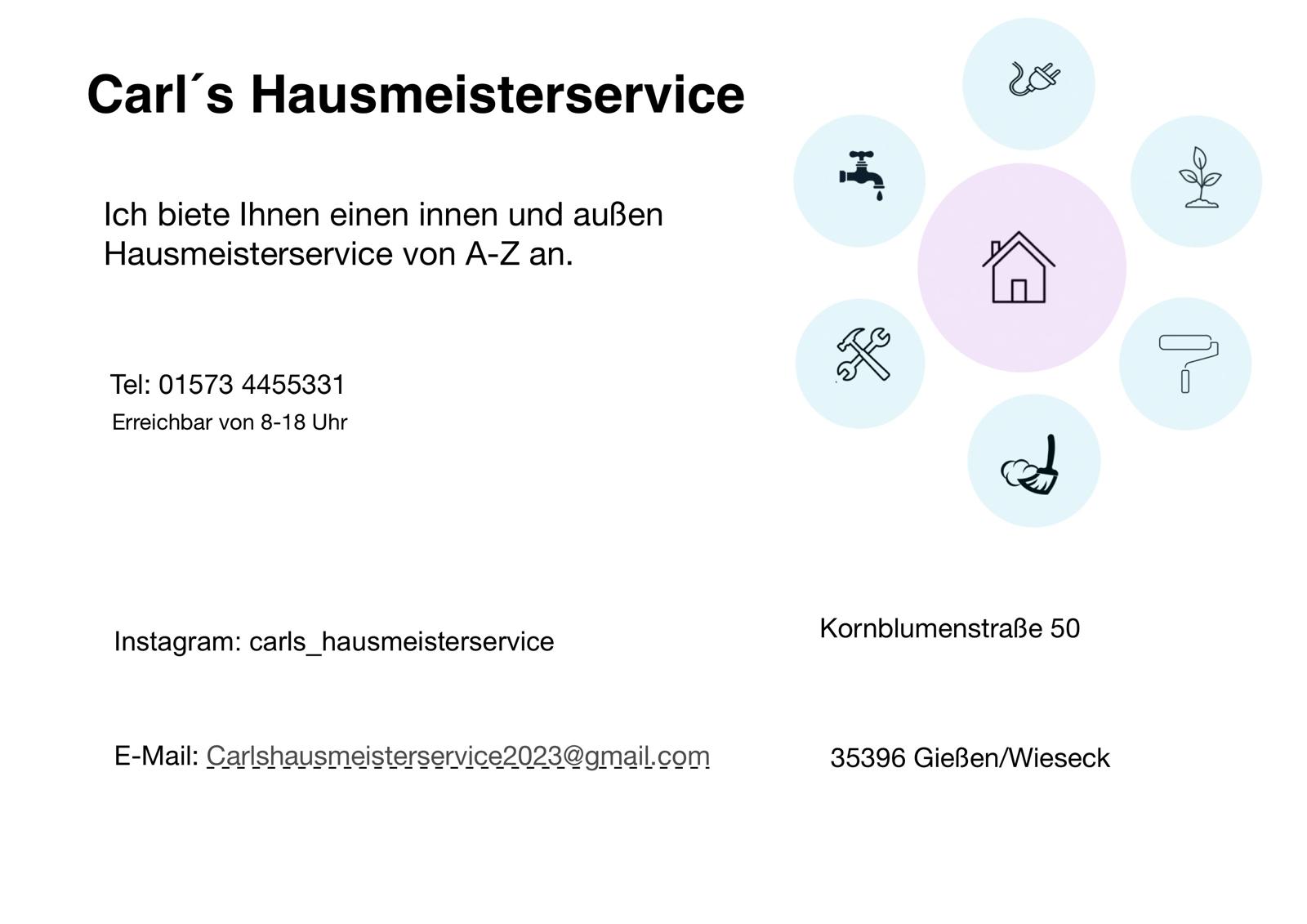 Logo von Carl's Hausmeisterservice