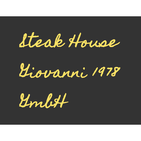 Logo von Steak House Giovanni 1978 GmbH