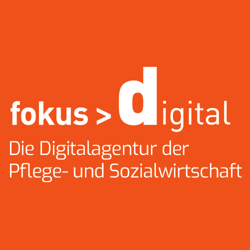 Logo von fokus digital GmbH | Die Digitalagentur der Pflege- und Sozialwirtschaft