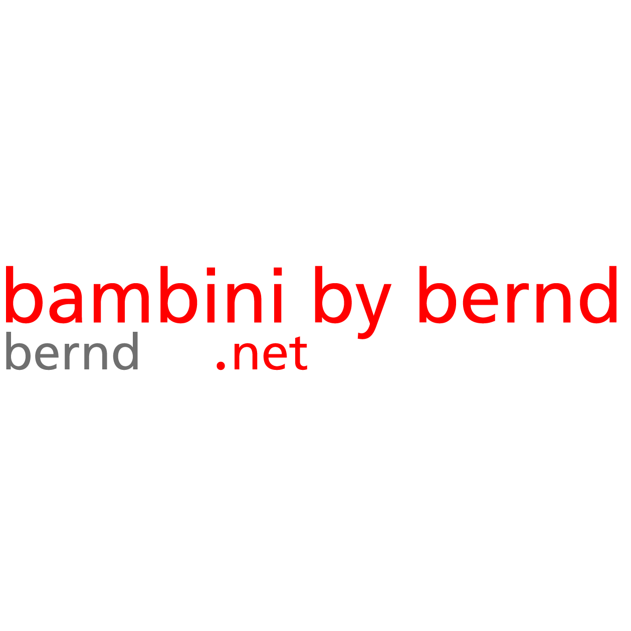 Logo von Bambini by Bernd