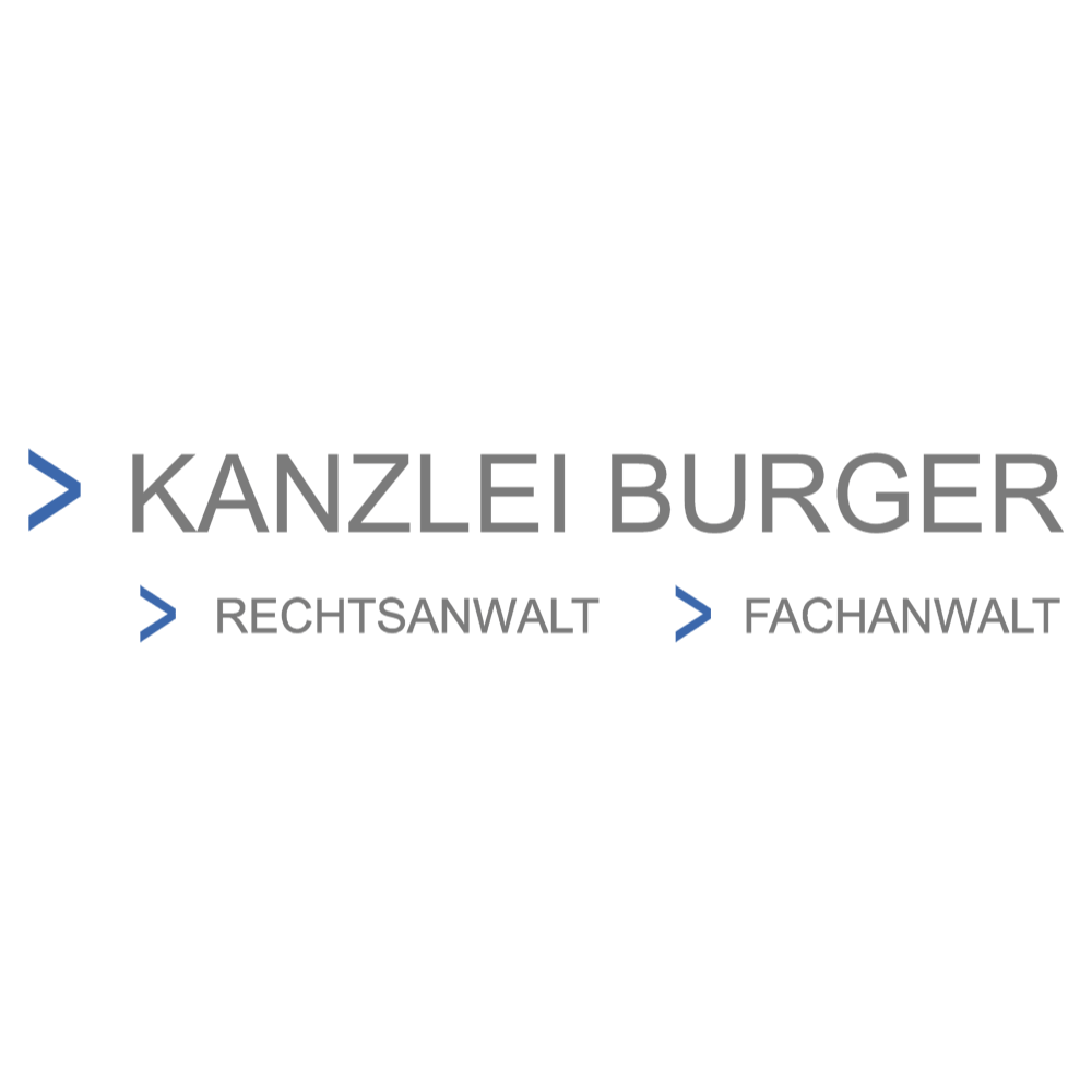Logo von Kanzlei Burger Rechtsanwalt und Fachanwalt