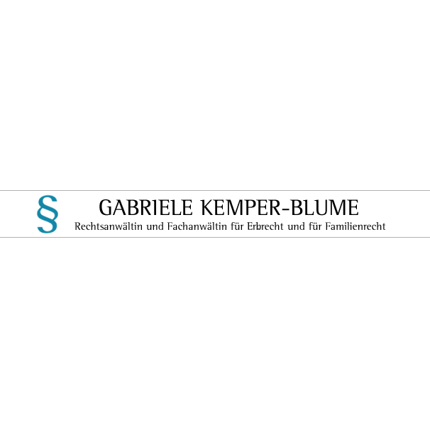 Logo von Rechtsanwältin Gabriele Kemper-Blume