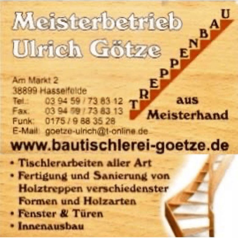 Logo von Ulrich Götze Bautischlerei