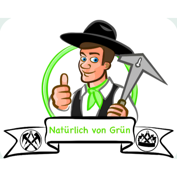 Logo von Natürlich von Grün Dachdeckerei Dominic Grün
