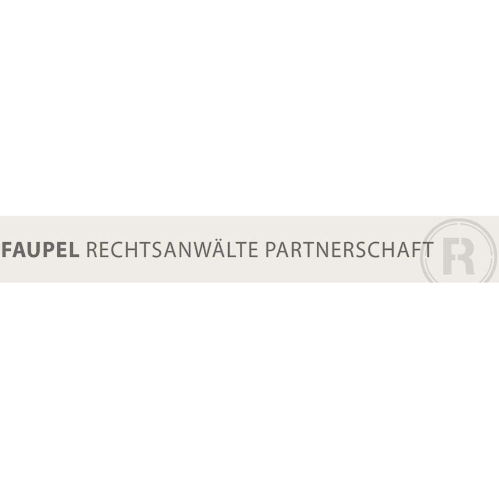 Logo von Anwaltskanzlei & Notariat Faupel Rechtsanwälte Partnerschaft